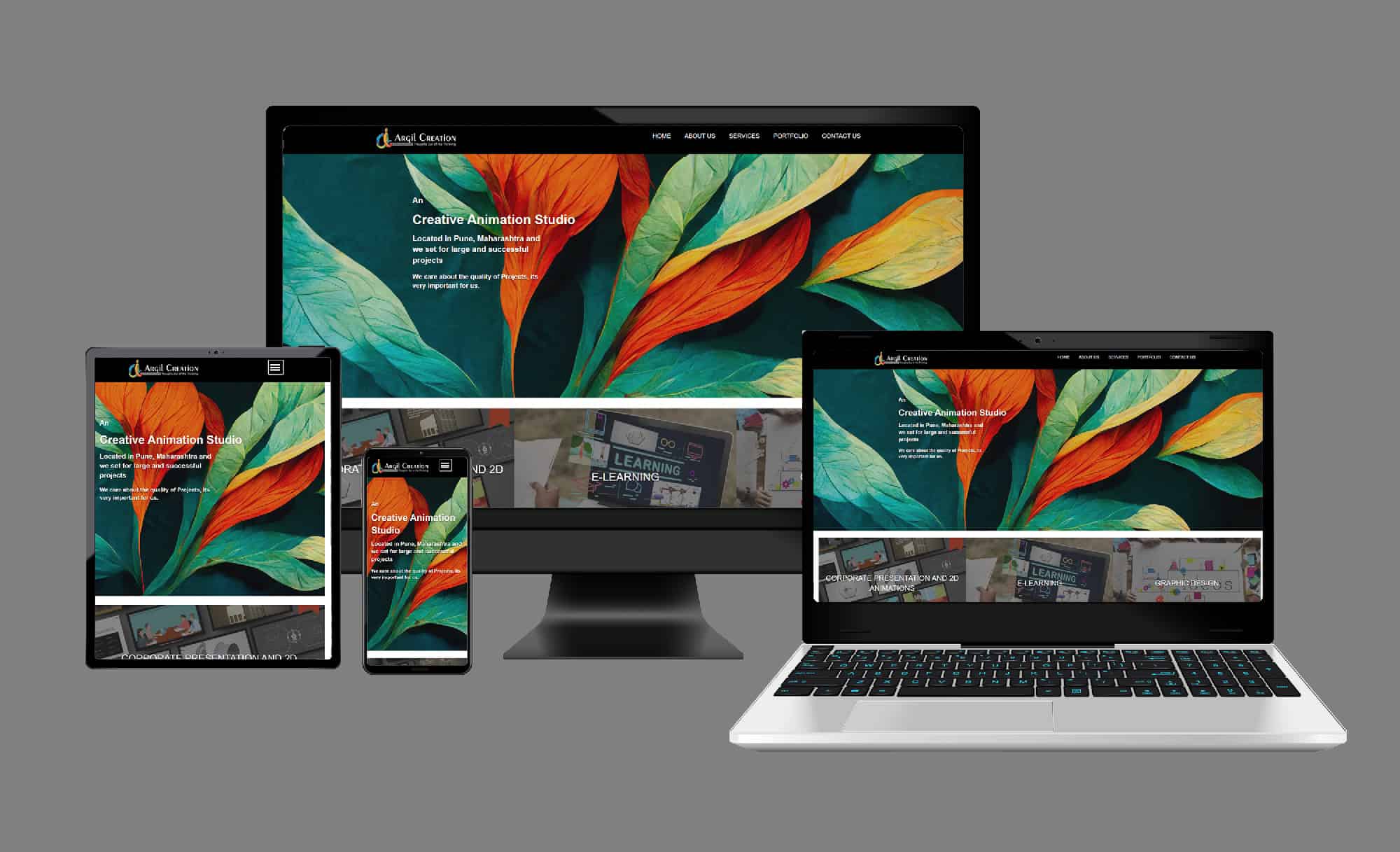 Website design and development services in Pune - Avenir Solutions portfolio