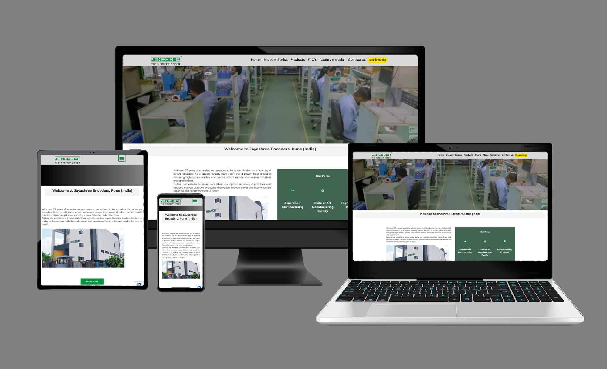 Website design and development services in Pune - Avenir Solutions portfolio