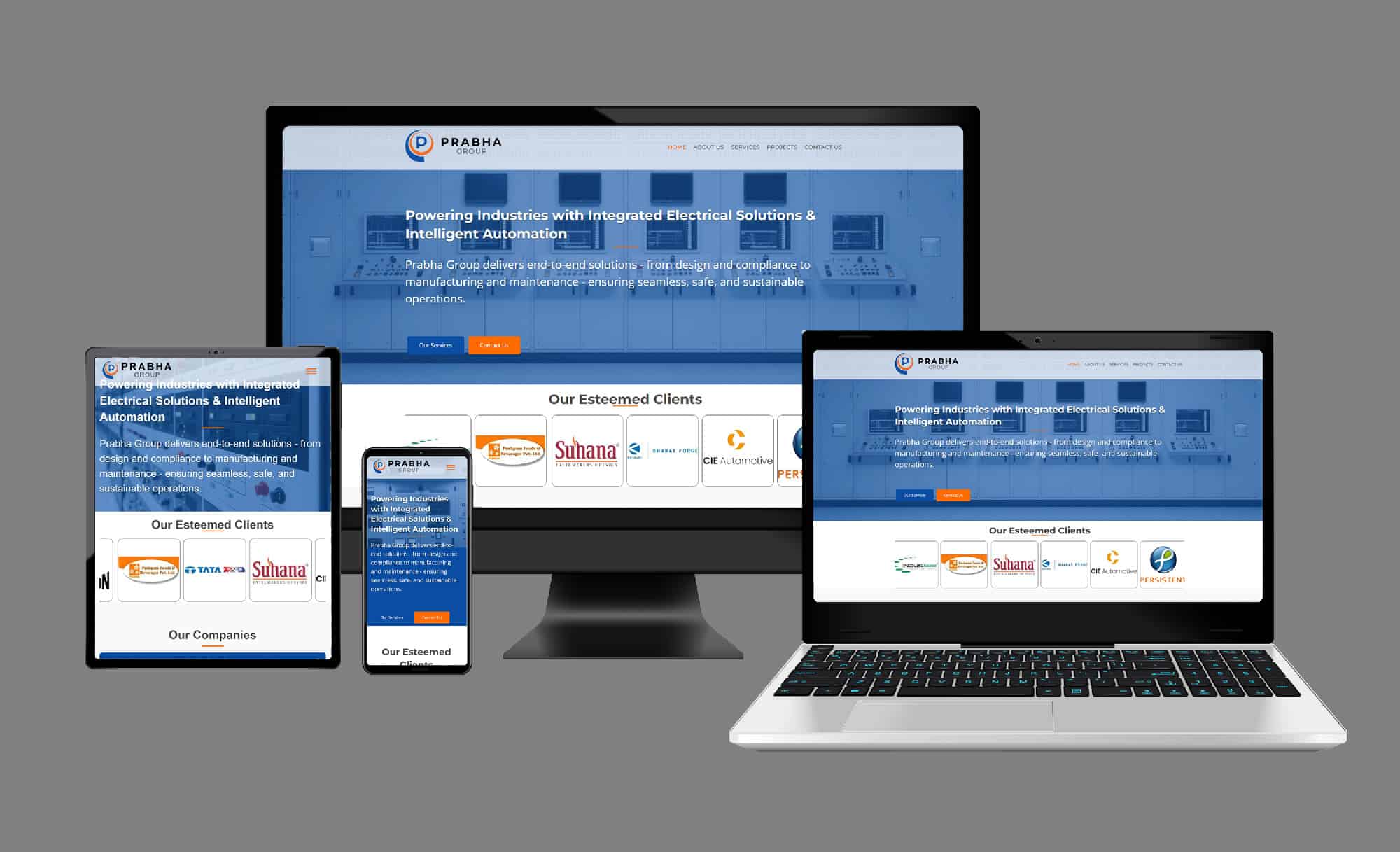 Website design and development services in Pune - Avenir Solutions portfolio