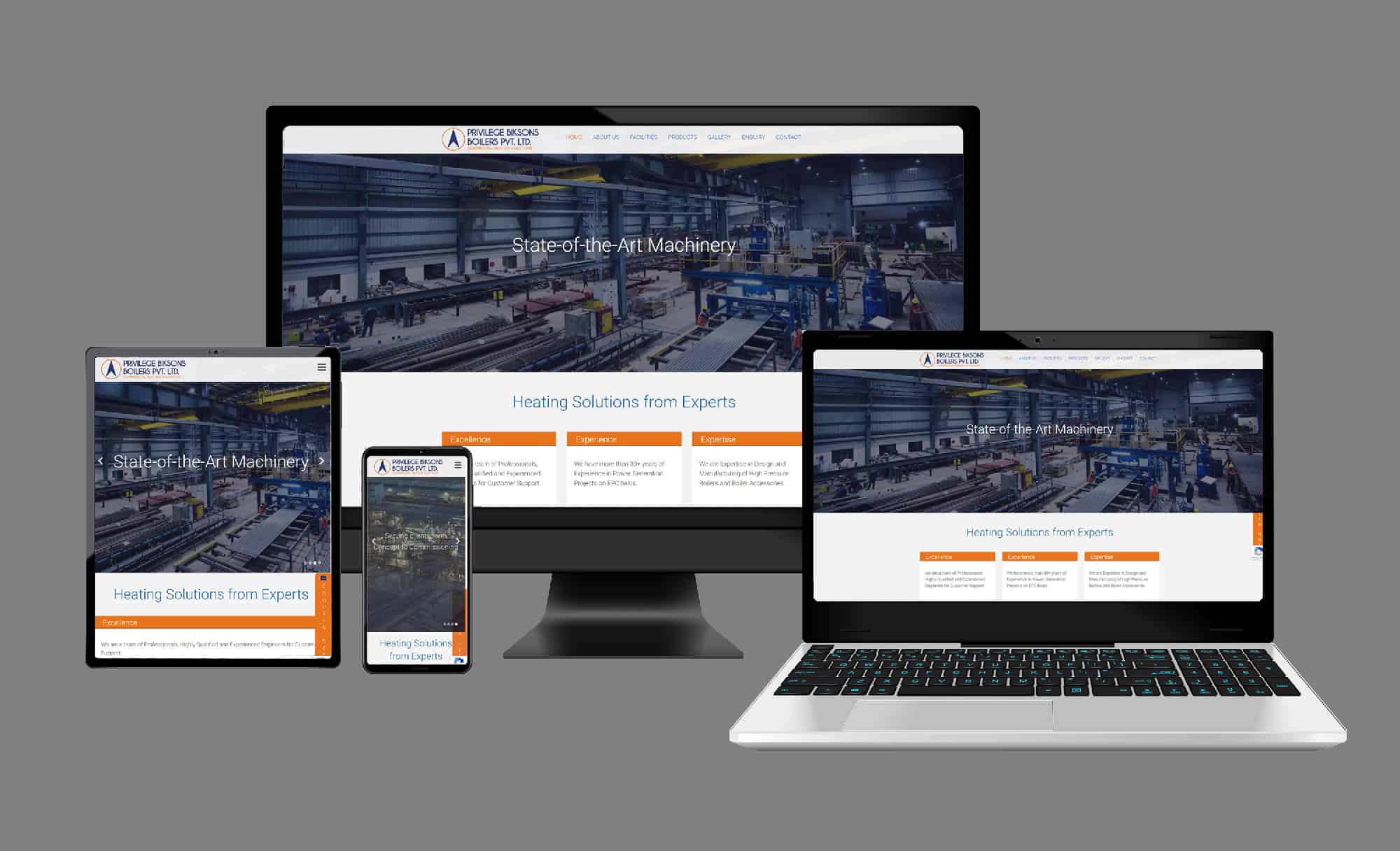 Website design and development services in Pune - Avenir Solutions portfolio