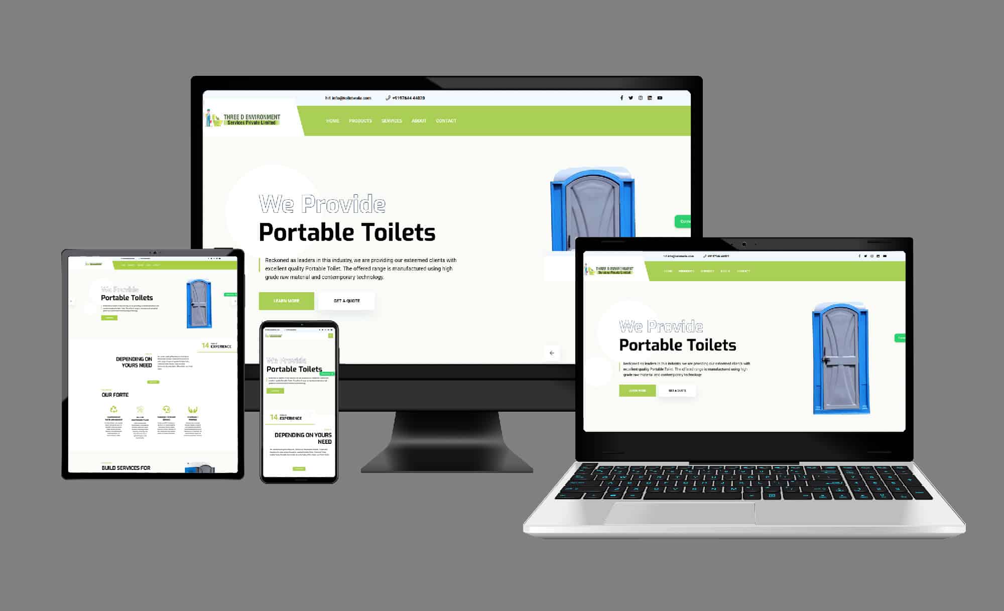 Website design and development services in Pune - Avenir Solutions portfolio